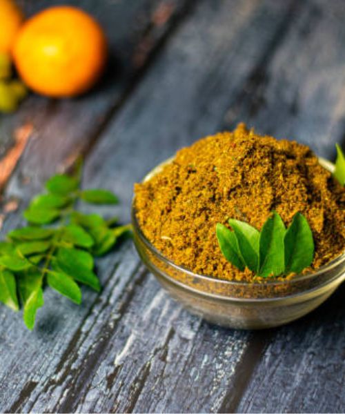 Karivepaku karam podi